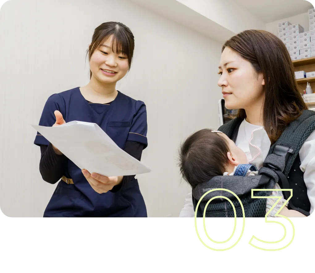 スタッフみんな親しみやすくしっかり治療の時間を取ってくれる