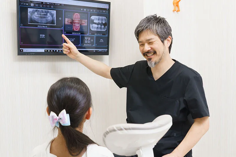 しっかりと治療の時間を取ってくれる